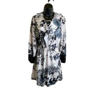 Kobi Floral + Lace Dress